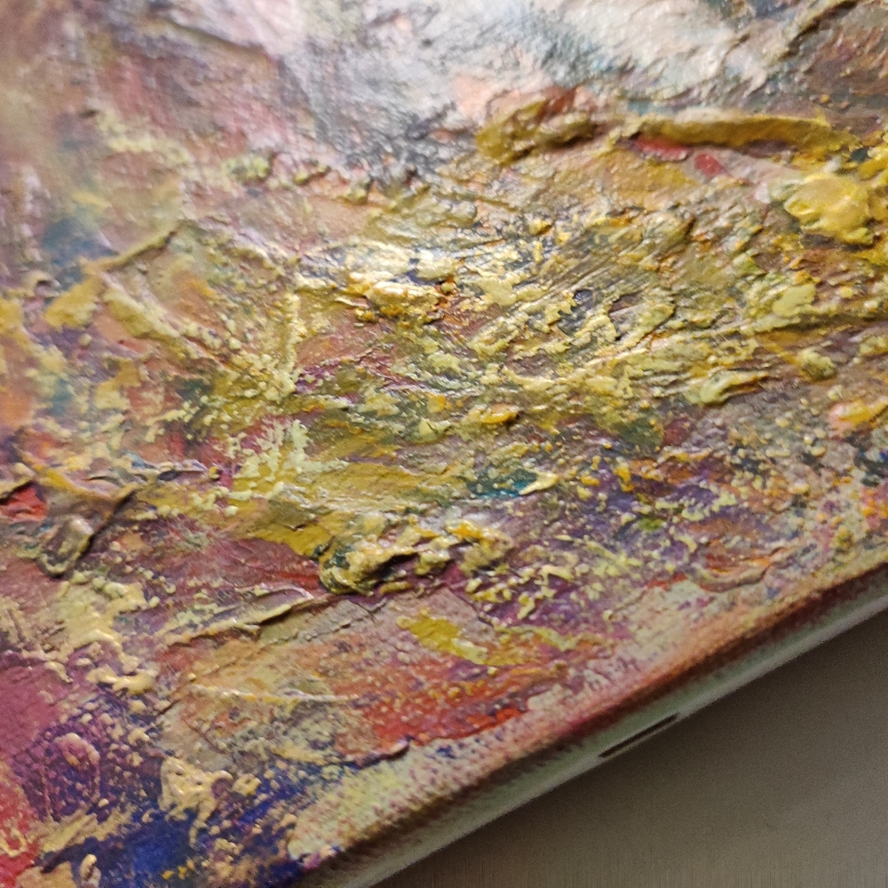 Abstract Cow Painting - Multicolor - Picture 8 of 13